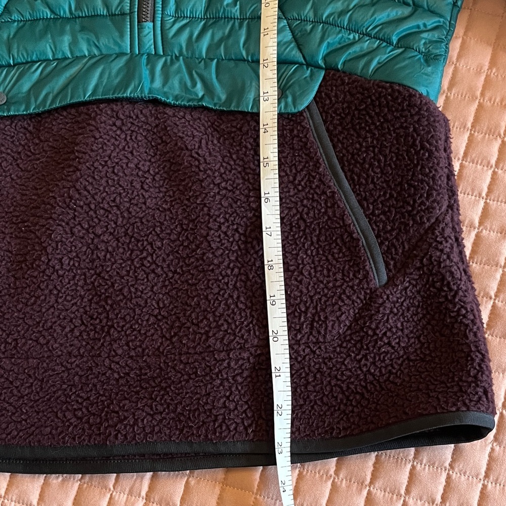 Mountain Hardwear Wmns Altius Hybrid Half Zip Jacket -sz S - Picture 9 of 9